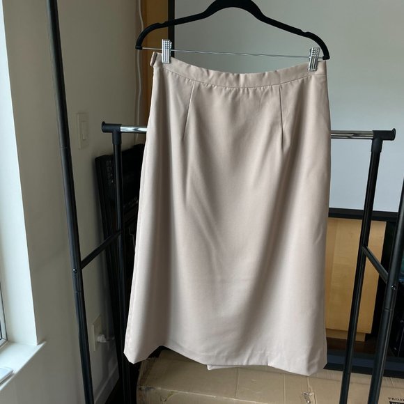 Burberry Vintage A-Line Skirt - Picture 1 of 10